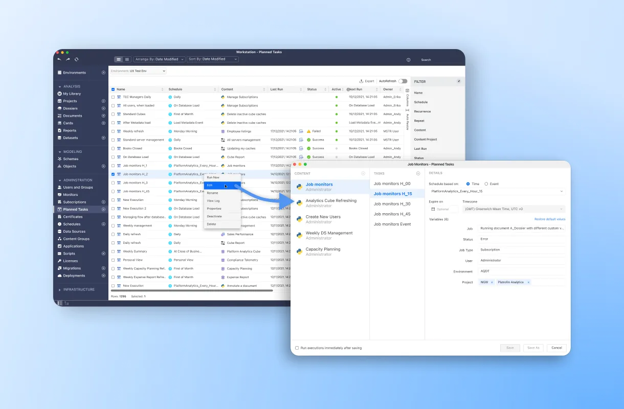 Strategy Scheduler